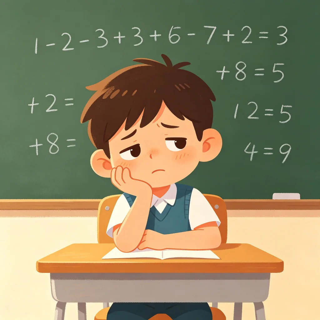 Boring math class