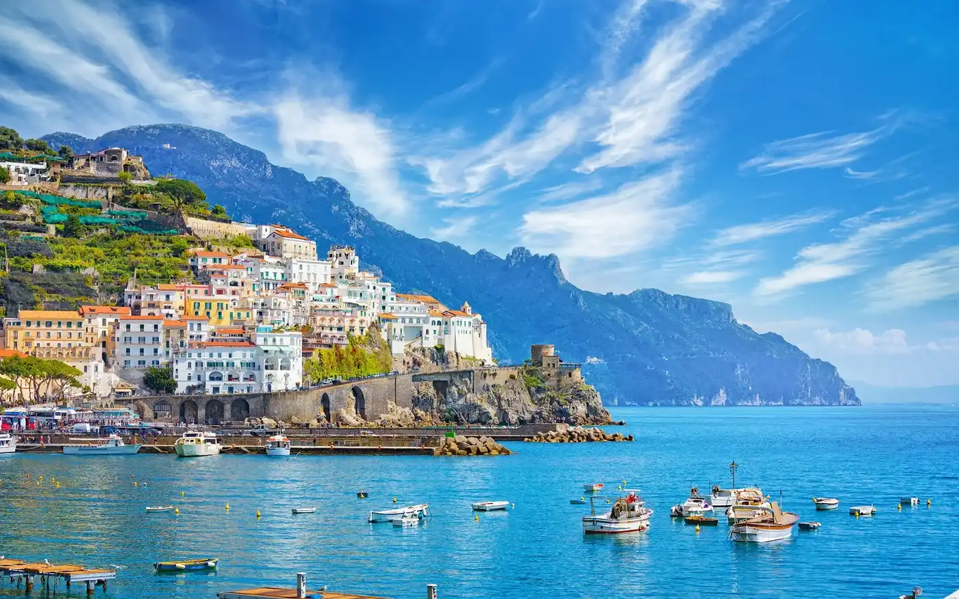 The Amalfi Coast 阿马尔菲海岸