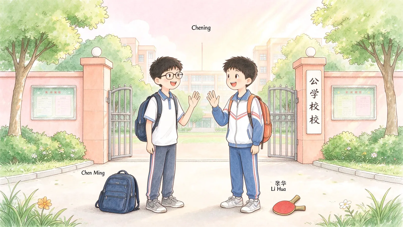 New school, new friends