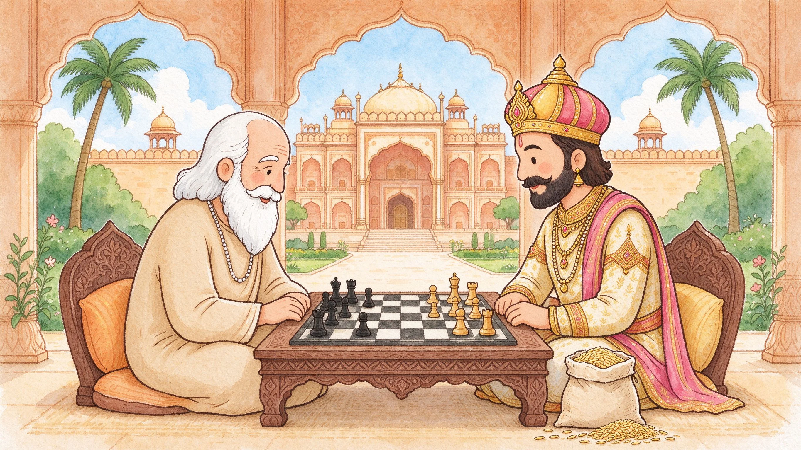 The old man and the king