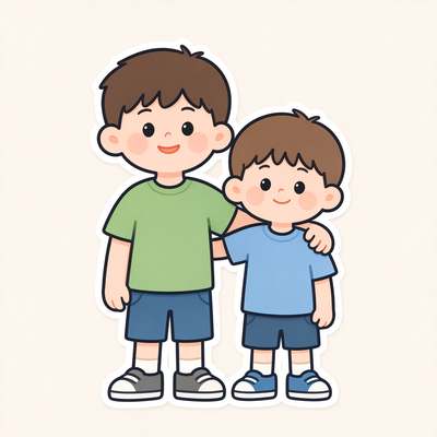 哥哥;弟弟