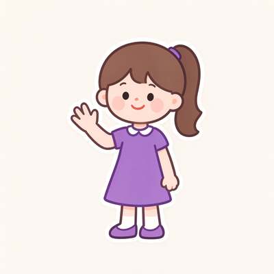 她